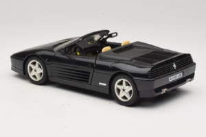 Ferrari 348 Spider Črn S Srebrnimi Kolesi Mira 1:18 6918 Kovina – slika 7 od 8