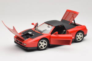 Ferrari 348 Spider Rdeč Mira 1:18 6180 Kovina – slika 2 od 8