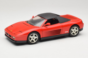 Ferrari 348 Spider Rdeč Mira 1:18 6180 Kovina