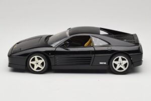Ferrari 348 TB Črn Mira 1:18 6101-R1 Kovina – slika 4 od 8