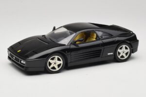 Ferrari 348 TB Črn Mira 1:18 6101-R1 Kovina