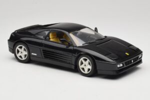 Ferrari 348 TB Črn Mira 1:18 6101-R1 Kovina – slika 6 od 8