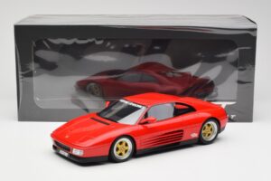 Ferrari 348 Twin Turbo Koenig Special Rdeč GT Spirit 1:18 GT472 Smola – slika 6 od 6