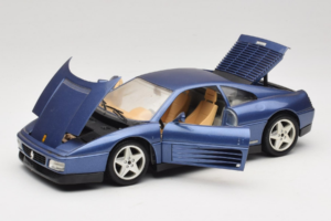 Ferrari 348tb Temno Moder Metalik Bburago 1:18 3039-B1 Kovina – slika 2 od 8