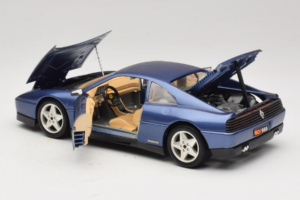 Ferrari 348tb Temno Moder Metalik Bburago 1:18 3039-B1 Kovina – slika 5 od 8