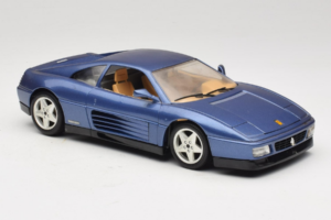Ferrari 348tb Temno Moder Metalik Bburago 1:18 3039-B1 Kovina – slika 6 od 8
