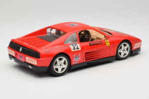 Ferrari 348 TB #32 Pirelli Rdeč 1989 Bburago 1:18 3039-P1 Kovina – slika 3 od 8
