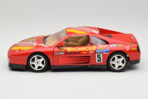 Ferrari 348 TB #5 Monroe Rdeč 1989 Bburago 1:18 3039-M1 Kovina – slika 4 od 8