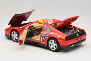 Ferrari 348 TB #5 Monroe Rdeč 1989 Bburago 1:18 3039-M1 Kovina – slika 5 od 8