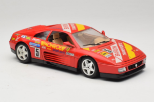 Ferrari 348 TB #5 Monroe Rdeč 1989 Bburago 1:18 3039-M1 Kovina – slika 6 od 8