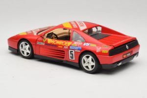 Ferrari 348 TB #5 Monroe Rdeč 1989 Bburago 1:18 3039-M1 Kovina – slika 7 od 8