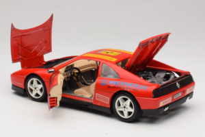 Ferrari 348tb Pirelli Rdeč Bburago 1:18 3039-P2 Kovina – slika 5 od 8