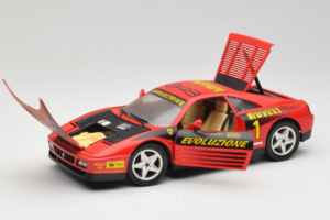 Ferrari 348 ts Evoluzione #1 Rdeč Mira 1:18 6112 Kovina – slika 2 od 8