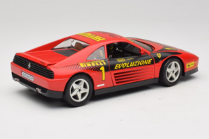 Ferrari 348 ts Evoluzione #1 Rdeč Mira 1:18 6112 Kovina – slika 3 od 8