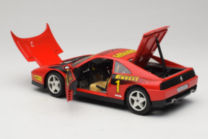 Ferrari 348 ts Evoluzione #1 Rdeč Mira 1:18 6112 Kovina – slika 5 od 8