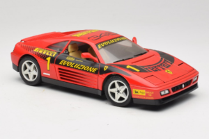 Ferrari 348 ts Evoluzione #1 Rdeč Mira 1:18 6112 Kovina – slika 6 od 8