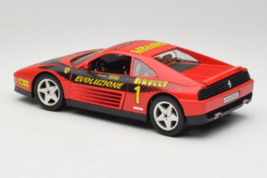 Ferrari 348 ts Evoluzione #1 Rdeč Mira 1:18 6112 Kovina – slika 7 od 8
