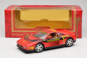 Ferrari 348 ts Evoluzione #1 Rdeč Mira 1:18 6112 Kovina – slika 8 od 8
