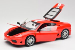 Ferrari 360 Challenge Stradale Rdeč Hot Wheels 1:18 C0407 Kovina – slika 2 od 8