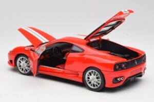 Ferrari 360 Challenge Stradale Rdeč Hot Wheels 1:18 C0407 Kovina – slika 5 od 8