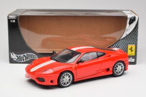 Ferrari 360 Challenge Stradale Rdeč Hot Wheels 1:18 C0407 Kovina – slika 8 od 8