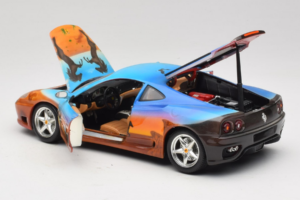 Ferrari 360 Modena Bracio Gotz Running Horses Livery Bburago 1:18 3358-B1 Kovina – slika 5 od 8