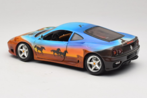 Ferrari 360 Modena Bracio Gotz Running Horses Livery Bburago 1:18 3358-B1 Kovina – slika 7 od 8