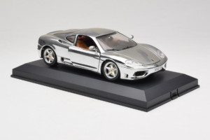 Ferrari 360 Modena Chrome Silver Omejena Izdaja Exclusive Cars 1:18 EC004 Kovina – slika 6 od 9