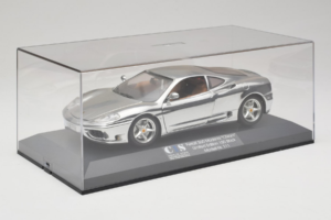 Ferrari 360 Modena Chrome Silver Omejena Izdaja Exclusive Cars 1:18 EC004 Kovina – slika 8 od 9