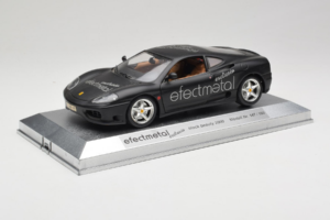 Ferrari 360 Modena Efecmetal Črn Mat Omejena Izdaja Exclusive Cars 1:18 EC003 Kovina – slika 2 od 8