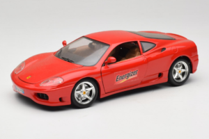 Ferrari 360 Modena Energizer Rdeč Bburago 1:18 3358-P3 Kovina