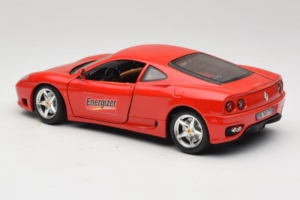 Ferrari 360 Modena Energizer Rdeč Bburago 1:18 3358-P3 Kovina – slika 7 od 8