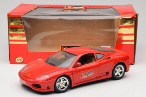 Ferrari 360 Modena Energizer Rdeč Bburago 1:18 3358-P3 Kovina – slika 8 od 8