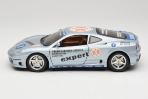 Ferrari 360 Modena Expert #1 Srebrna Bburago 1:18 3348-S1 Kovina – slika 4 od 8