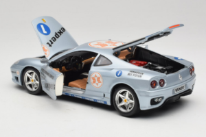 Ferrari 360 Modena Expert #1 Srebrna Bburago 1:18 3348-S1 Kovina – slika 5 od 8
