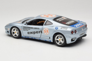 Ferrari 360 Modena Expert #1 Srebrna Bburago 1:18 3348-S1 Kovina – slika 7 od 8