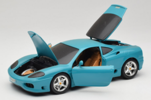 Ferrari 360 Modena Migros Omejena Izdaja 333 kos Moder Bburago 1:18 3358-G1 Kovina – slika 2 od 8