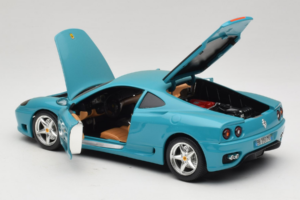 Ferrari 360 Modena Migros Omejena Izdaja 333 kos Moder Bburago 1:18 3358-G1 Kovina – slika 5 od 8