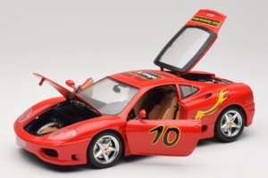 Ferrari 360 Modena #10 5 Jahre IG Bburago Rdeč Bburago 1:18 3358-P2 Kovina – slika 2 od 8