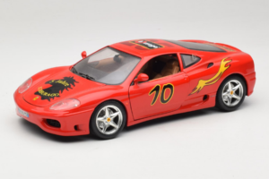 Ferrari 360 Modena #10 5 Jahre IG Bburago Rdeč Bburago 1:18 3358-P2 Kovina