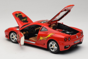 Ferrari 360 Modena #10 5 Jahre IG Bburago Rdeč Bburago 1:18 3358-P2 Kovina – slika 5 od 8