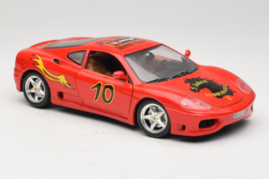 Ferrari 360 Modena #10 5 Jahre IG Bburago Rdeč Bburago 1:18 3358-P2 Kovina – slika 6 od 8