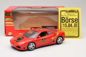 Ferrari 360 Modena #10 5 Jahre IG Bburago Rdeč Bburago 1:18 3358-P2 Kovina – slika 8 od 8