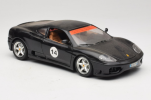 Ferrari 360 Modena #14 Črn Omejena Izdaja Bburago 1:18 3368-B1 Kovina – slika 6 od 8
