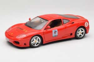 Ferrari 360 Modena Bevro International #4 Omejena Izdaja 111 kos Rdeč Bburago 1:18 3358-P1 Kovina