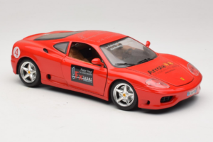 Ferrari 360 Modena Bevro International #4 Omejena Izdaja 111 kos Rdeč Bburago 1:18 3358-P1 Kovina – slika 6 od 8