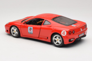 Ferrari 360 Modena Bevro International #4 Omejena Izdaja 111 kos Rdeč Bburago 1:18 3358-P1 Kovina – slika 7 od 8