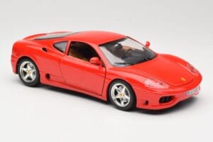 Ferrari 360 Modena Rdeč Bburago 1:18 3358 Kovina – slika 6 od 8