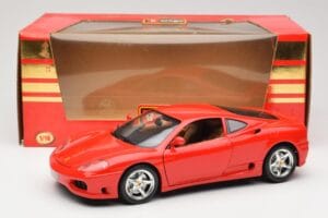 Ferrari 360 Modena Rdeč Bburago 1:18 3358 Kovina – slika 8 od 8