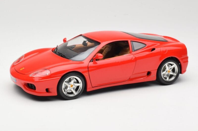 Ferrari 360 Modena Rdeč Bburago 1:18 3358 Kovina